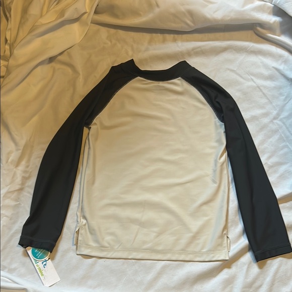 Carter's Black and Tan Palm‎ Tree Long Sleeve Sun Shirt - Picture 6 of 7